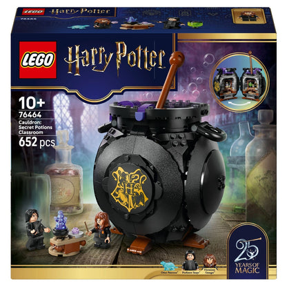 Lego Harry Potter Cauldron Secret Potions Class with opening cauldron and potions scene in Hogwarts