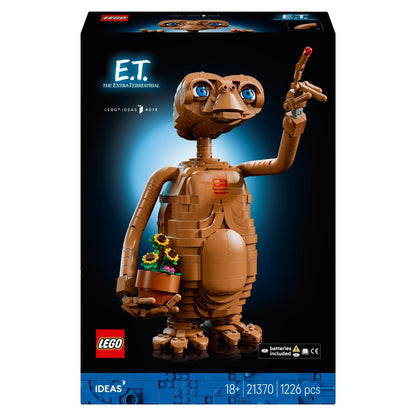 LEGO Ideas E.T. the Extra-Terrestrial 21370 for display