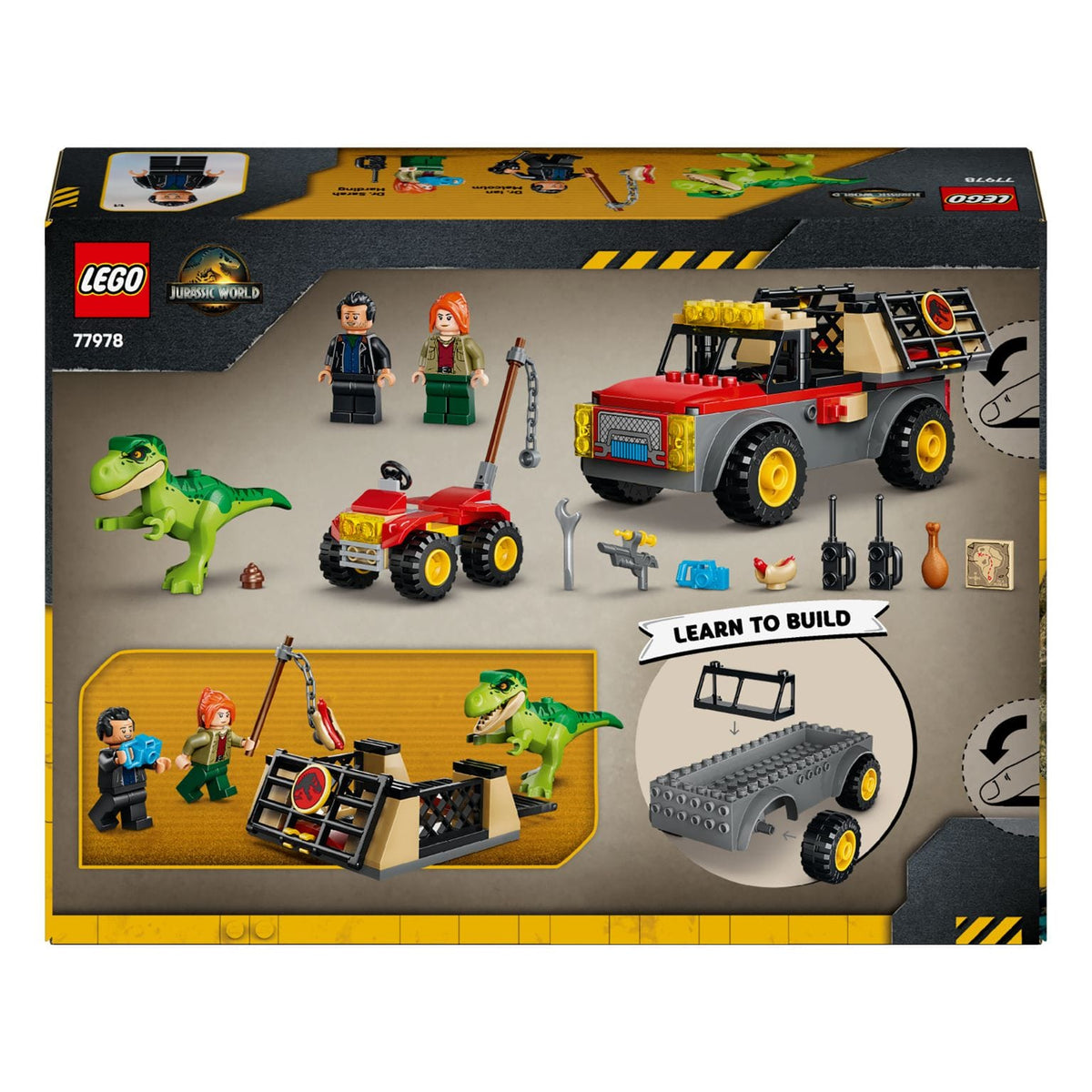 Set LEGO Jurassic World Carrinha de Transporte de T. rex Jovem