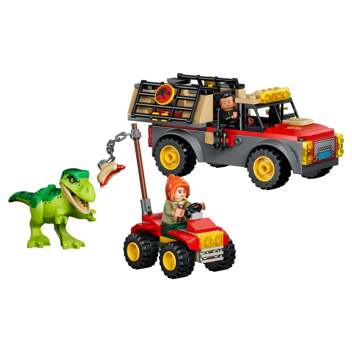Carrinha de Transporte de T. rex Jovem LEGO Jurassic World
