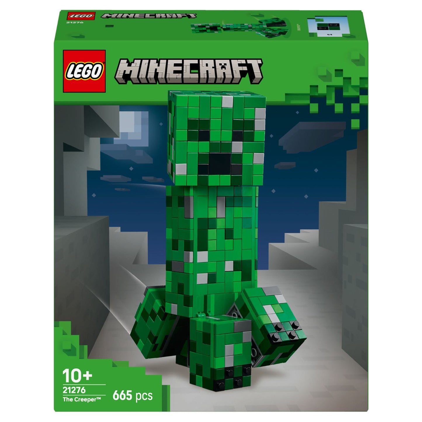 LEGO Minecraft O Creeper vista principal