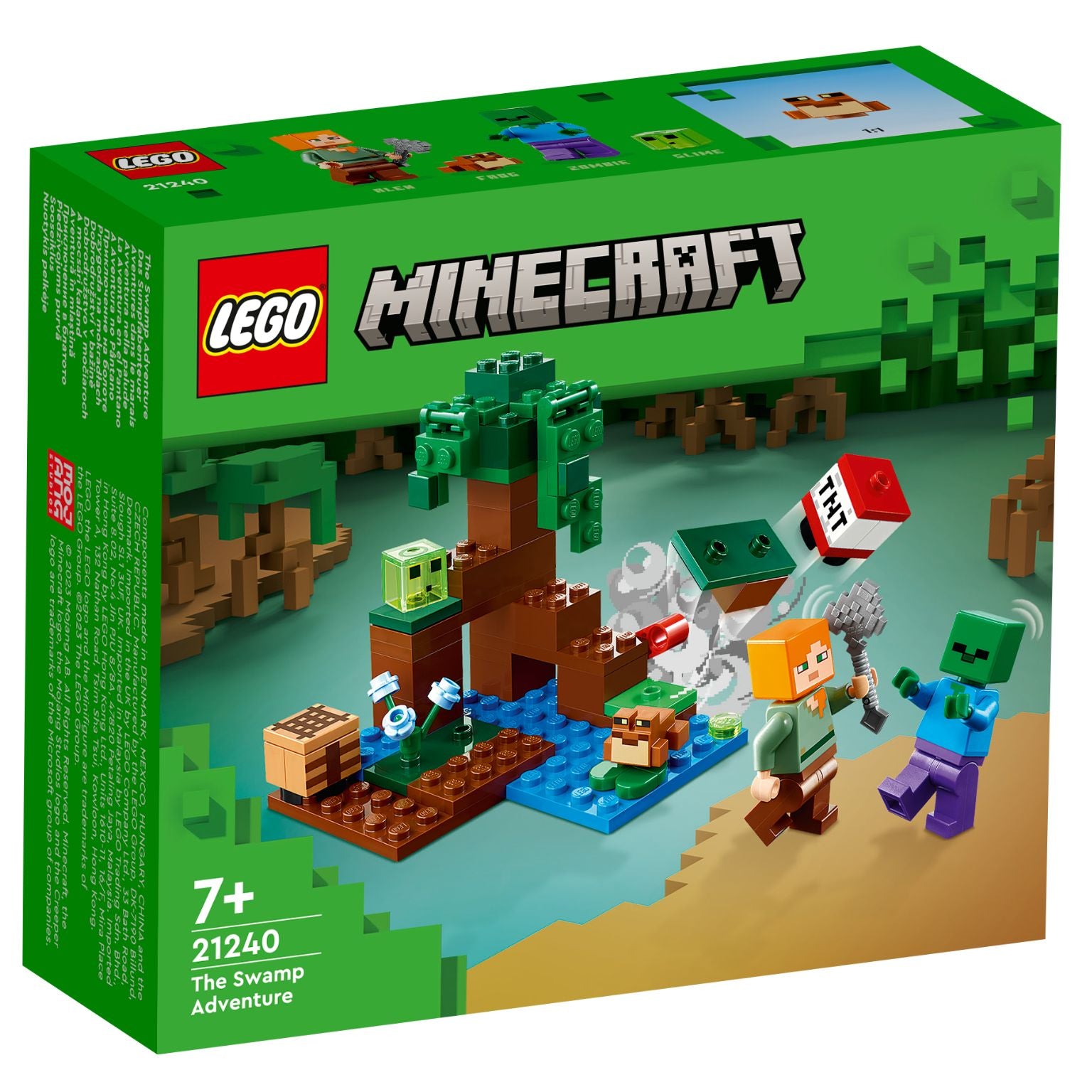 Lego Minecraft 21240 A Aventura no Pântano