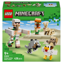 LEGO Minecraft Jóquei da Galinha com ataque no deserto