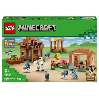 LEGO Minecraft The Evoker Raid in box