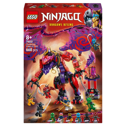 LEGO Ninjago Thunder's Roar Chaos Dragon featured