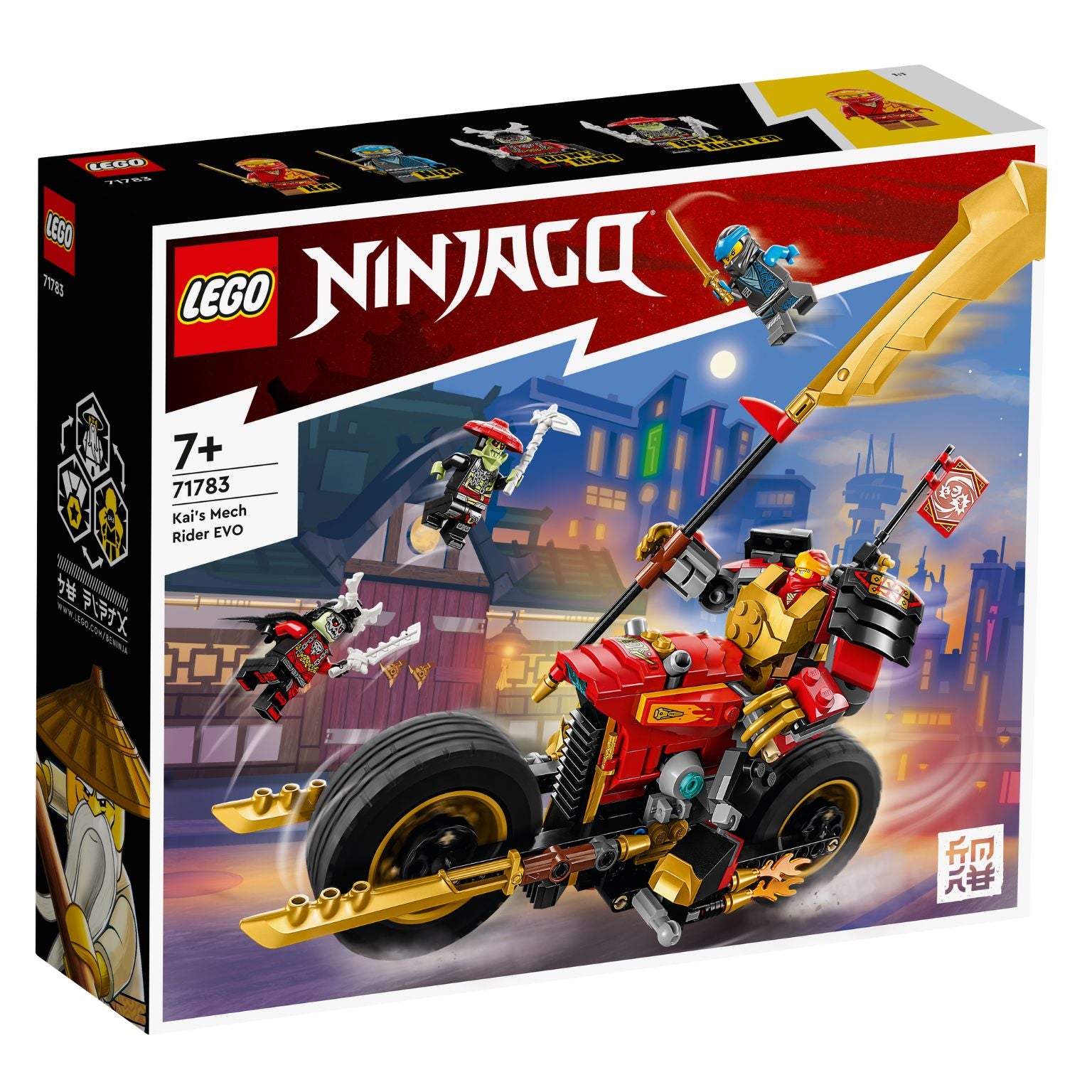 Lego Ninjago 71783 - Mech Motard EVO do Kai