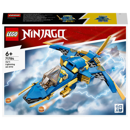 Lego Ninjago 71784 Jato Relâmpago EVO do Jay