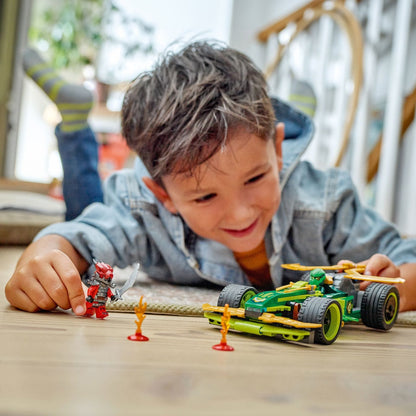 LEGO NINJAGO 71828 with Lloyd and Dragon Warrior
