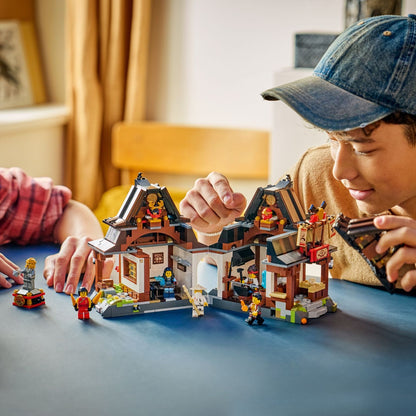 LEGO NINJAGO 71858 with Maya, Ray, Nya, Kai, and Master Wu