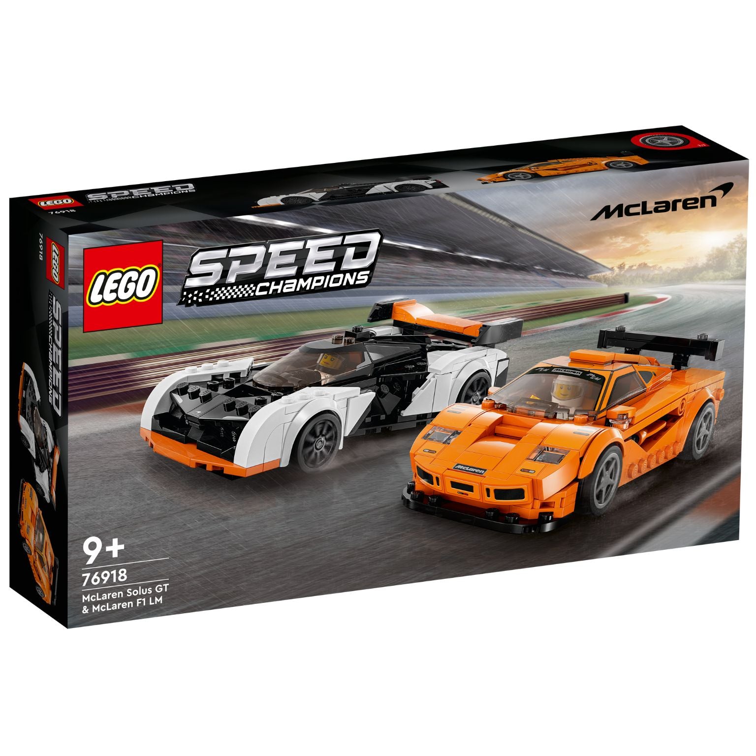  Lego Speed Champions 76918 McLaren Solus GT e McLaren F1 LM