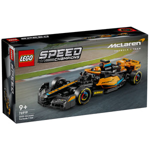 : Lego Speed Champions 76919 - Carro de Corrida de Fórmula 1 McLaren 2023