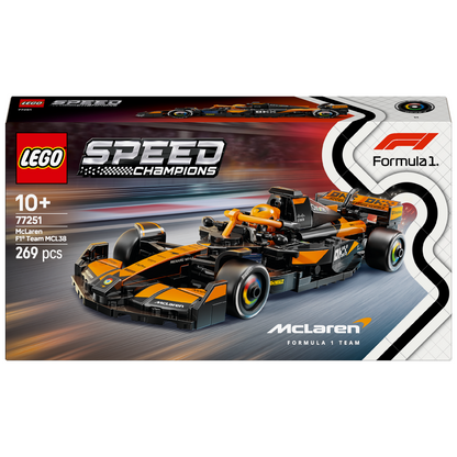 Lego Speed Champions 77251 Carro de Corrida McLaren F1® Team MCL38