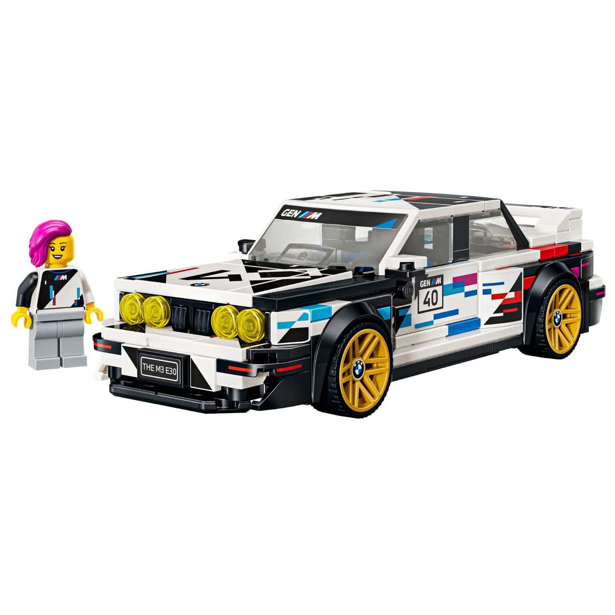 Modelo LEGO BMW M3 E30 Speed Champions