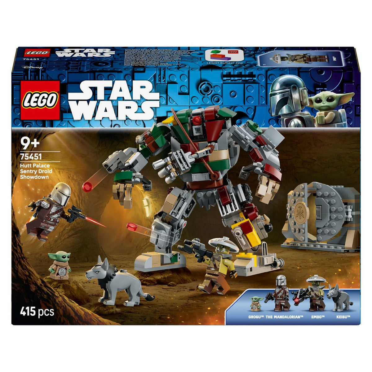 LEGO Star Wars Duelo do Droide Sentinela no Palácio de Hutt