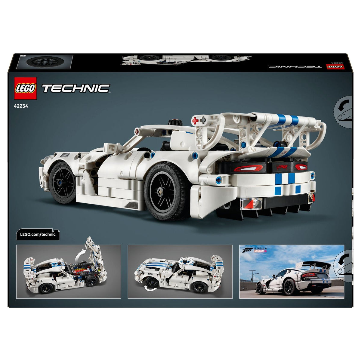 Set LEGO Technic Carro Desportivo Dodge Viper GTS-R 42234