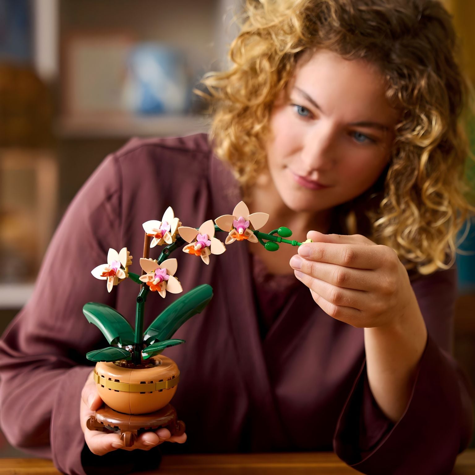 Lego Botanicals 10343- Orquídea em Miniatura 