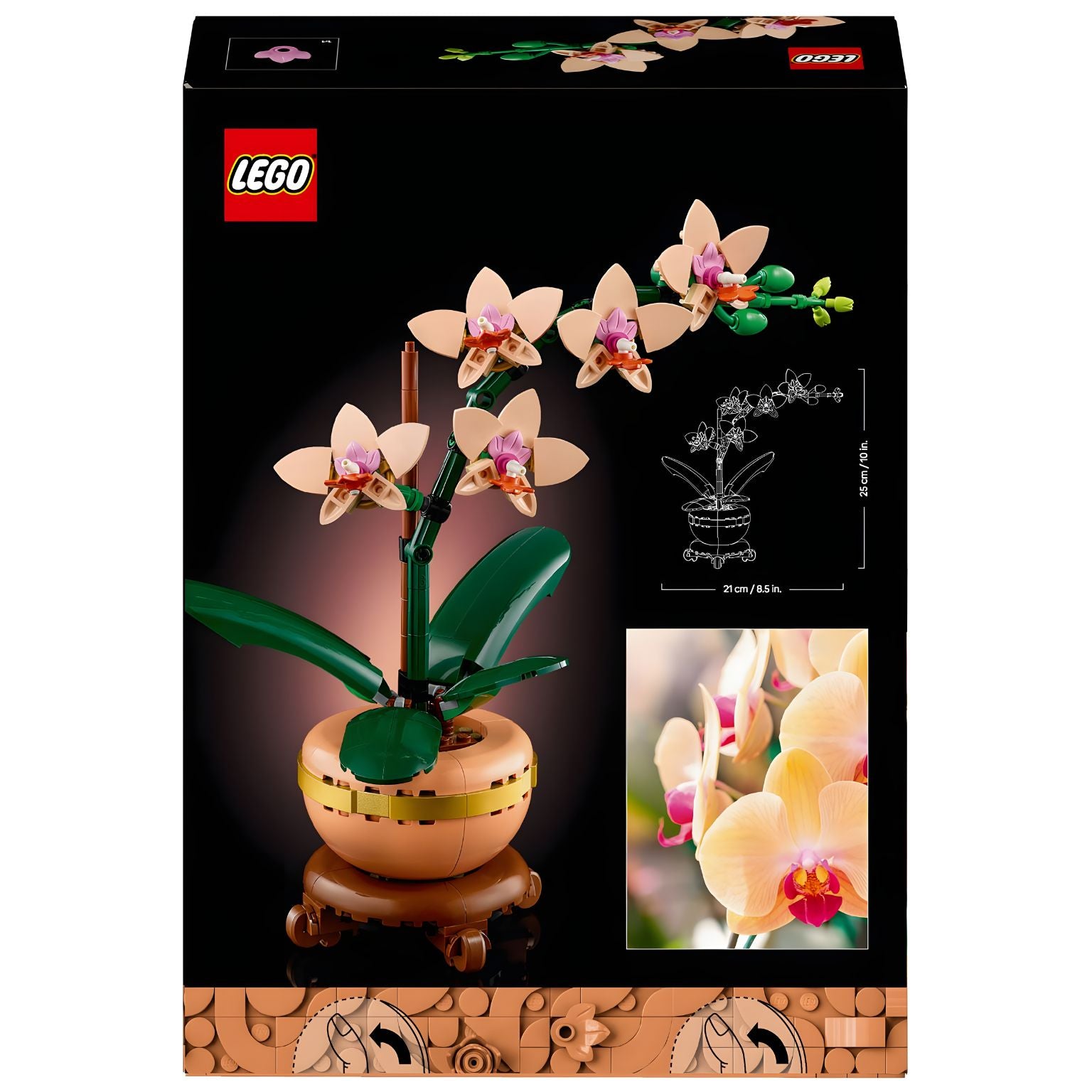 Lego Botanicals 10343- Orquídea em Miniatura 