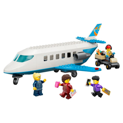 LEGO City Airplane with airport scenery and creative play
