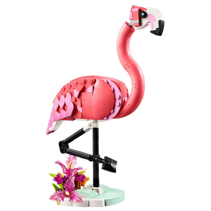 LEGO Creator Pink Flamingo set with additional view