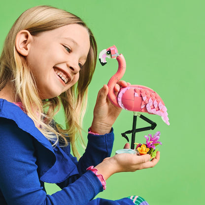Detail of LEGO Creator Wild Animals Pink Flamingo