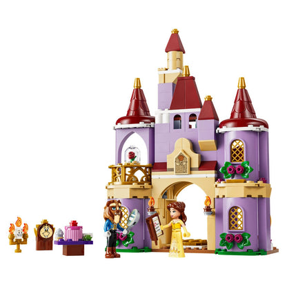 Detail of the LEGO Disney Enchanted Castle Beauty and the Beast