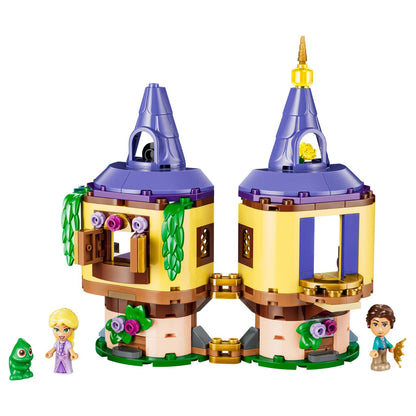 Detail of the LEGO Disney Rapunzel Mini Tower set