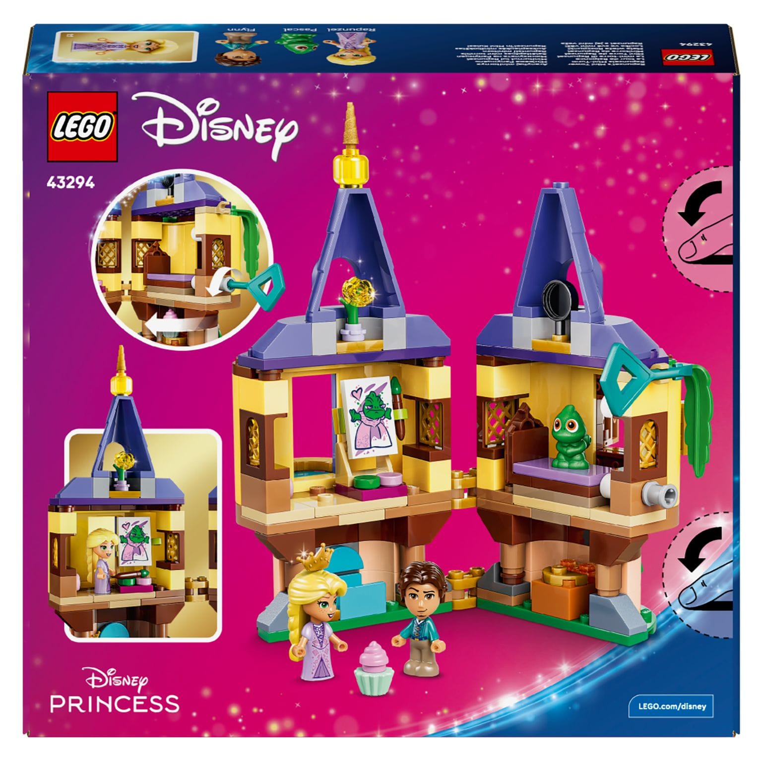 LEGO Disney Mini Torre da Rapunzel para histórias mágicas