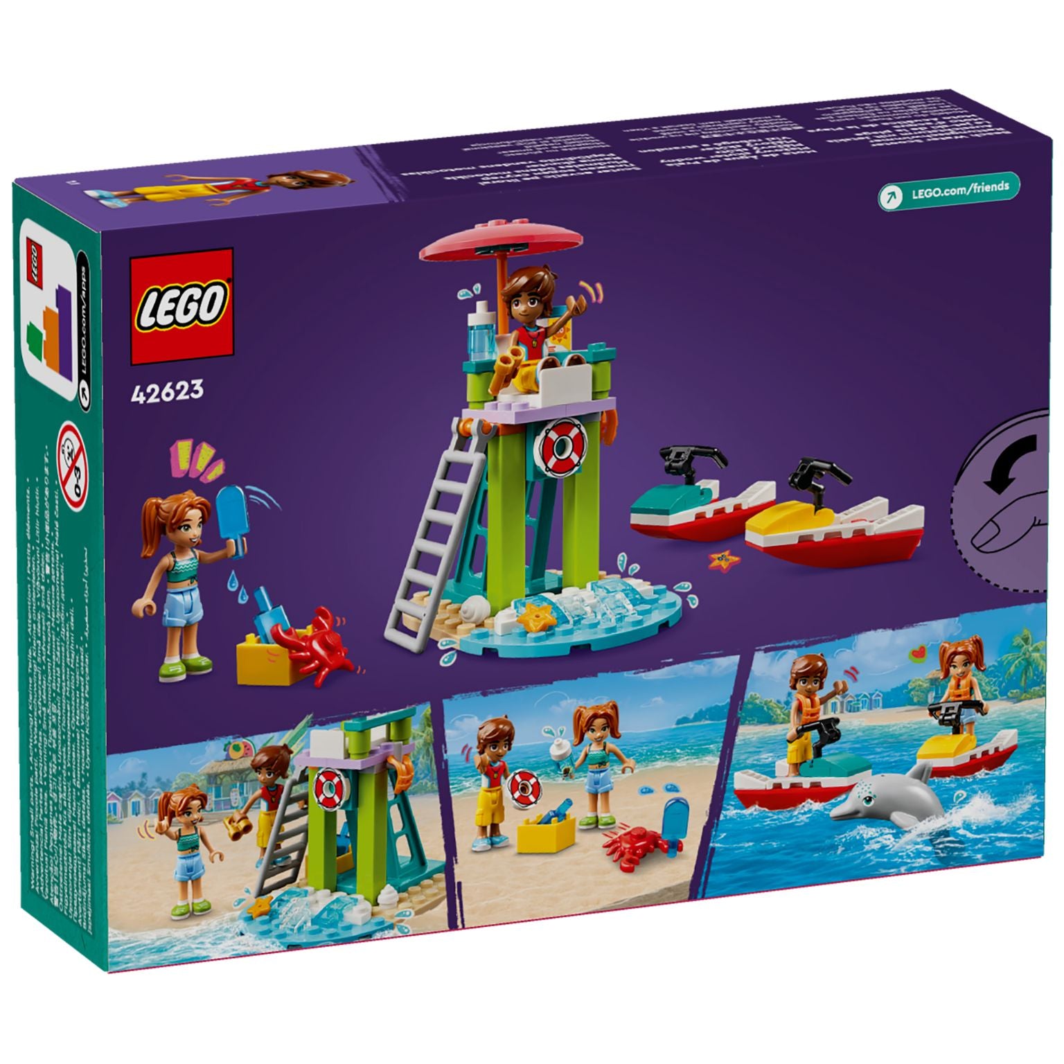 Lego Friends 42623 Mota de Água de Praia