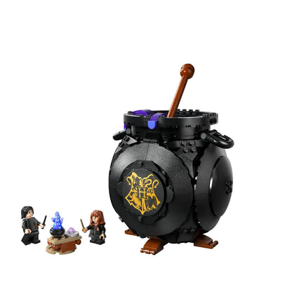 Lego Harry Potter Cauldron Secret Potions Class with opening cauldron and potions scene in Hogwarts