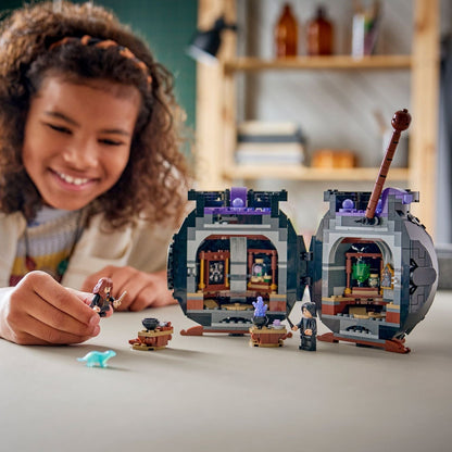 Lego Harry Potter Cauldron Secret Potions Class with opening cauldron and potions scene in Hogwarts