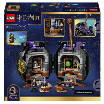 Lego Harry Potter Cauldron Secret Potions Class with opening cauldron and potions scene in Hogwarts