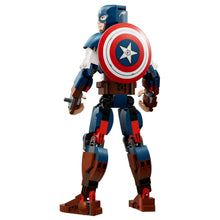 Figura de Construção de Capitão América LEGO Marvel com escudo icónico