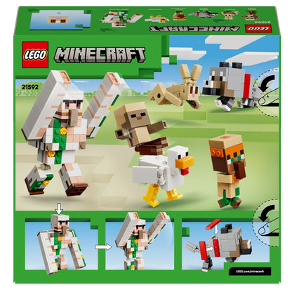LEGO Minecraft Desert Attack for creative play with action