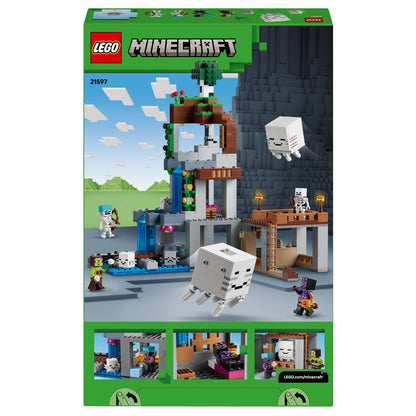 LEGO Minecraft Ghast Station adventure with characters
