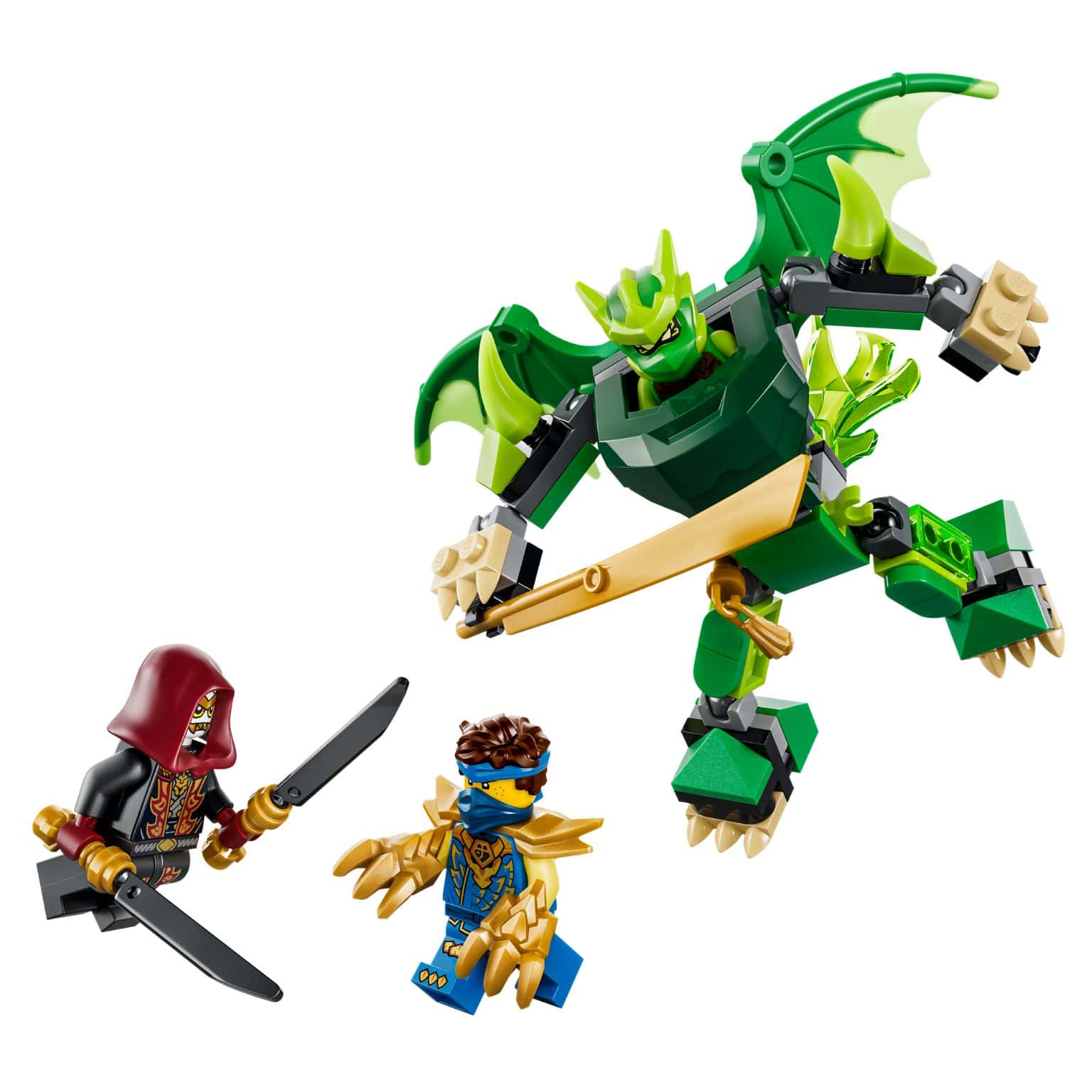LEGO Ninjago Pack de Batalha do Robô Dragão montado