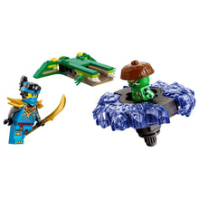 Lego Ninjago Nya contra Spinner de Monstro de Mutação com Nya e monstro giratório Dragons Rising