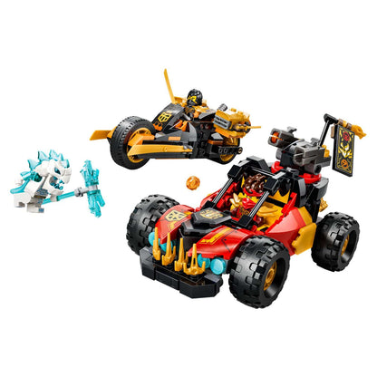 NINJAGO Kai and Cole's vehicles for action play
