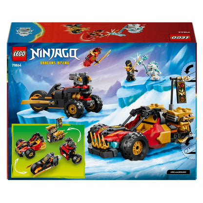 LEGO NINJAGO Mech Battle for ninja chases and stories