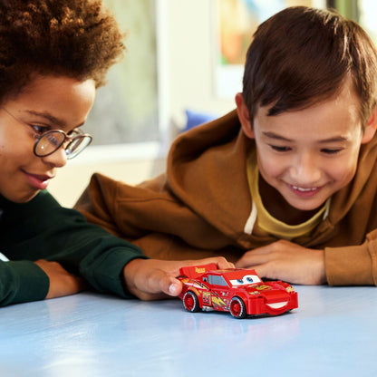 Lego Speed Champions Lightning McQueen red Cars style car for building and playing
