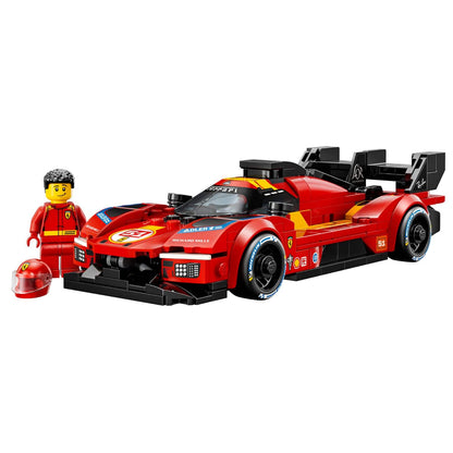 LEGO Ferrari 499P model from the Speed Champions line