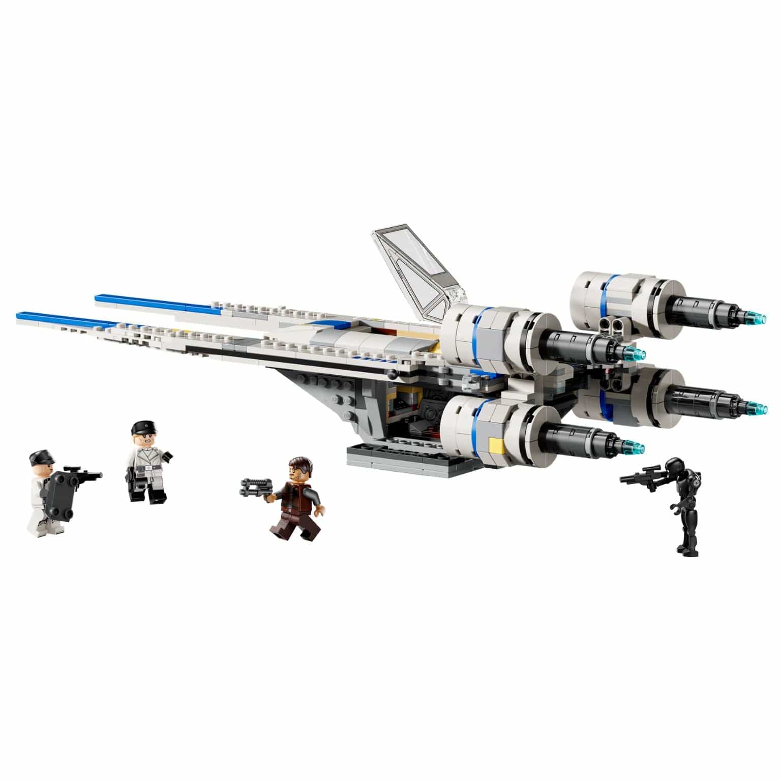 Nave LEGO Star Wars U-Wing Rebelde com vista adicional