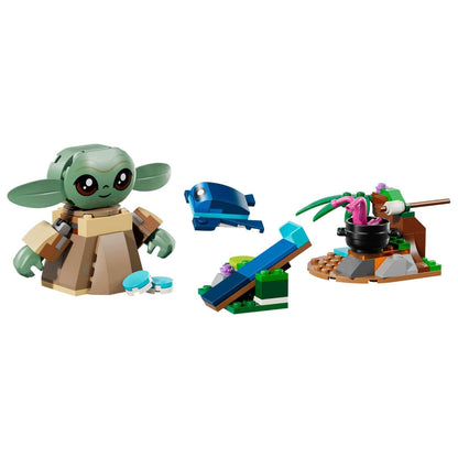 Lego Star Wars Grogu's Home with Grogu figure and home setting