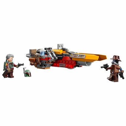 Lego Star Wars Cobb Vanth's Speeder with characters for desert adventures