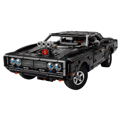 LEGO Technic Dodge Charger R/T assembled on display