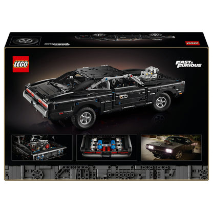 Side view of the LEGO Technic Fast and Furious Dodge Charger R/T