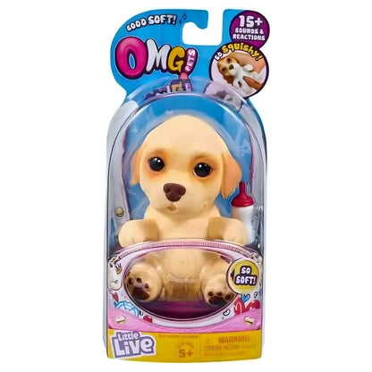Little Live Pets OMG Labrador highlighted for affectionate playtime