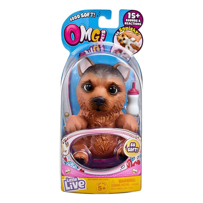 Little Live Pets OMG German Shepherd highlighted for imaginative adventures