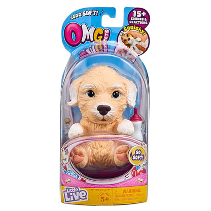 Little Live Pets OMG Poodle highlighted for delicate playtime