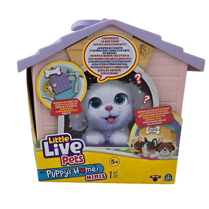 Little Live Pets Mini Surprise Dog House with house, adoption accessories and mystery dog