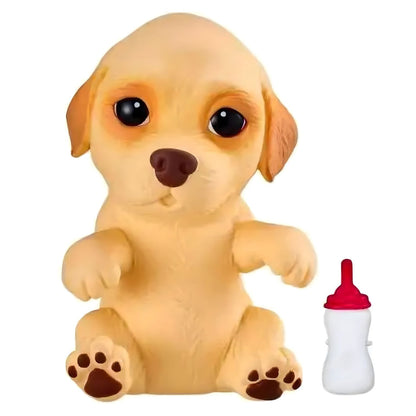 Detail of Little Live Pets OMG Labrador full of tenderness